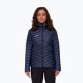 Women's down jacket Mammut Broad Peak Insulation Hooded marine/black