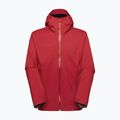 Men's wind jacket Mammut Ducan HS Hooded dark mammut red 8