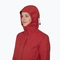 Women's wind jacket Mammut Ducan HS Hooded dark mammut red 5