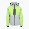 KJUS men's ski jacket Ligety alloy/limelight