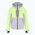 KJUS men's ski jacket Ligety alloy/limelight