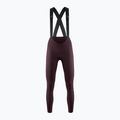 Women's cycling trousers ASSOS Uma GT Spring Fall Bib Tights S11 mulberry brown
