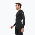 Men's thermal active sweatshirt Mammut All-Mountain Seamless BL Mid black/white 3