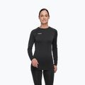 Women's thermal active sweatshirt Mammut All-Mountain Seamless BL Mid black/white