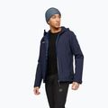 Men's rain jacket Mammut Linard HS Thermo Hooded Jacket Men marine 4