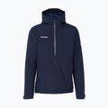 Men's rain jacket Mammut Linard HS Thermo Hooded Jacket Men marine 8