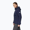 Women's rain jacket Mammut Linard HS Thermo Hooded Jacket Women marine 3