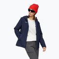 Women's rain jacket Mammut Linard HS Thermo Hooded Jacket Women marine 4