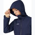 Women's rain jacket Mammut Linard HS Thermo Hooded Jacket Women marine 5