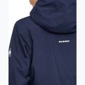 Women's rain jacket Mammut Linard HS Thermo Hooded Jacket Women marine 8