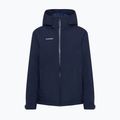 Women's rain jacket Mammut Linard HS Thermo Hooded Jacket Women marine 10