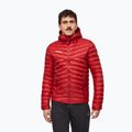 Men's insulated jacket Mammut Albula IN Hooded Jacket Men dark mammut red