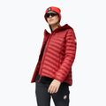 Women's insulated jacket Mammut Albula IN Hooded Jacket Women dark mammut red 5