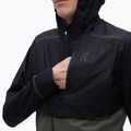 Men's On Running Weather running jacket black/shadow 4