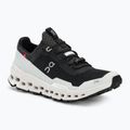 Women's On Cloudultra black/white running shoes