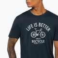 Men's T-shirt super.natural Better Bike Tee blueberry/vapor grey 2