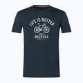 Men's T-shirt super.natural Better Bike Tee blueberry/vapor grey 3