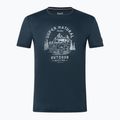 Men's T-shirt super.natural Landi Tee blueberry/vapor grey 4