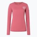 Women's longsleeve super.natural Little Heartwood mauwewood/white stone 4