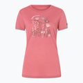 Women's T-shirt super.natural Rock Flowers Tee mauvewood/various 4