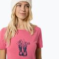Women's T-shirt super.natural Flower Boots Tee mauvewood/blueberry 3