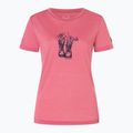 Women's T-shirt super.natural Flower Boots Tee mauvewood/blueberry 4