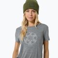 Women's T-shirt super.natural Ornament Tee cashmere grey melange/leaf melange/white stone 3