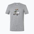 Men's T-shirt super.natural Carski cashmere grey melange/various 5
