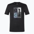 Men's T-shirt super.natural Go Hiking Tee jet black/various 5
