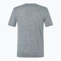 Men's T-shirt super.natural Sailor Tee cashmere grey mel/jet black /high risk red 5