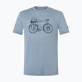 Men's thermal T-shirt super.natural Wander Wheel flint stone/blueberry 5