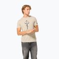 Men's T-shirt super.natural Vintage Bike white pepper/eucalyptus/blueberry