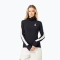 Women's sweater super.natural Bunny Roll Neck jet black/f.white/various/eucalyptus gl