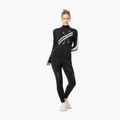 Women's longsleeve super.natural KryTeeede Col T-Neck Light jet black/white/mountain trail gl/white 2