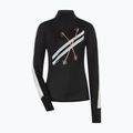 Women's longsleeve super.natural KryTeeede Col T-Neck Light jet black/white/mountain trail gl/white 4