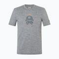 Men's T-shirt super.natural Gogeanie cashmere grey melange/various 4
