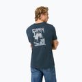 Men's T-shirt super.natural Peak Lovers blueberry/vapor grey 3