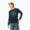 Men's longsleeve super.natural Bike Enthusiast blueberry/various