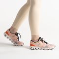 Women's running shoes On Cloud X 3 pink 6098691 2