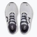 Women's On Cloudmonster allwhite running shoes 12
