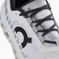 Women's On Cloudmonster allwhite running shoes 15