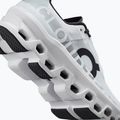 Women's On Cloudmonster allwhite running shoes 16