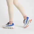 Women's running shoes On Cloudmonster white and blue 6198648 3