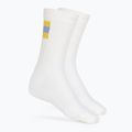 Men's On Tennis socks white/mustard