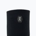 Men's On Performance Mid black/shadow running socks 5