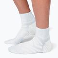 Men's On Running Performance Mid white/ivory running socks 3