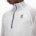 Men's On Zero undyed-white /cobalt running jacket 4