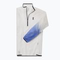Men's On Zero undyed-white /cobalt running jacket 9