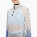 Women's On Zero undyed-white /cobalt running jacket 4