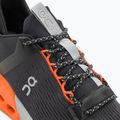 Men's running shoes On Cloudnova Flux black/flame 10